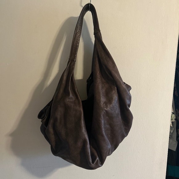 KAEM Leather Shoulder Purse - Picture 1 of 3